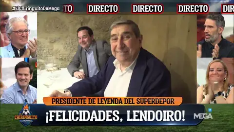 El histórico presidente del SuperDépor cumple 80 años El histórico presidente del SuperDépor cumple 80 años
