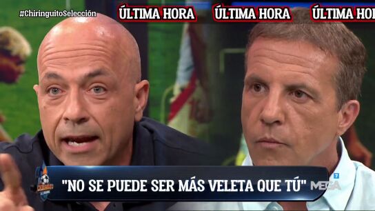 &iexcl;Calent&oacute;n hist&oacute;rico entre Crist&oacute;bal Soria y Fran Garrido!