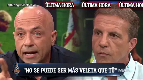 ¡Calentón histórico entre Cristóbal Soria y Fran Garrido! ¡Calentón histórico entre Cristóbal Soria y Fran Garrido!