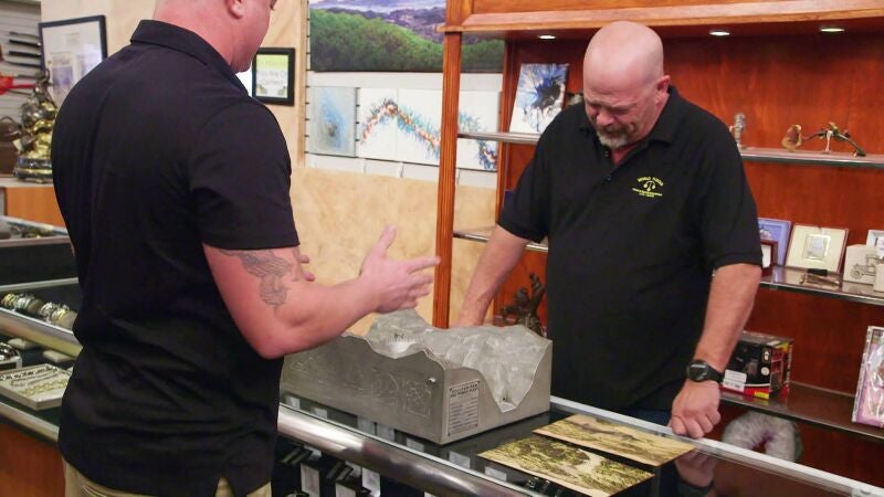 ¡10.000 dólares por una escultura de la presa Hoover incompleta! Rick Harrison no sabe qué hacer 