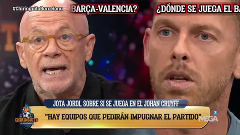 Jota: “Varios equipos pedirían impugnar el partido si juega en el Johan Cruyff”
Jota: “Varios equipos pedirían impugnar el partido si juega en el Johan Cruyff”