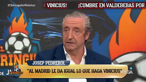 Pedrerol: “Al Madrid le da igual si Vinicius…”
Pedrerol: “Al Madrid le da igual si Vinicius…”
