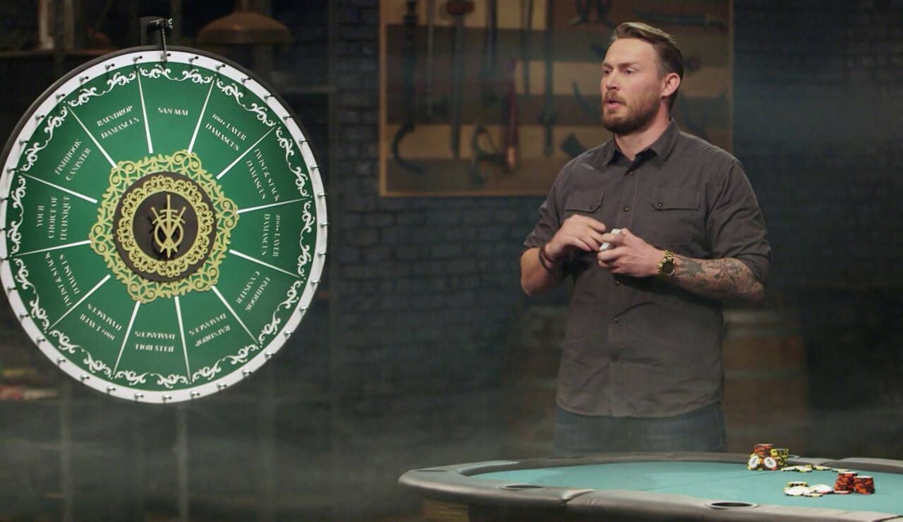 Forjado a fuego - La herrer&iacute;a se convierte en un casino: la ruleta les da las pautas a seguir