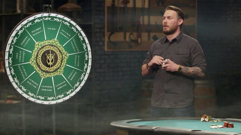 La herrería se convierte en un casino: la ruleta les da las pautas a seguir