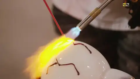 Este lunes se estrena en Mega Soplado a fuego, el programa donde el vidrio se convierte en arte Este lunes se estrena en Mega Soplado a fuego, el programa donde el vidrio se convierte en arte