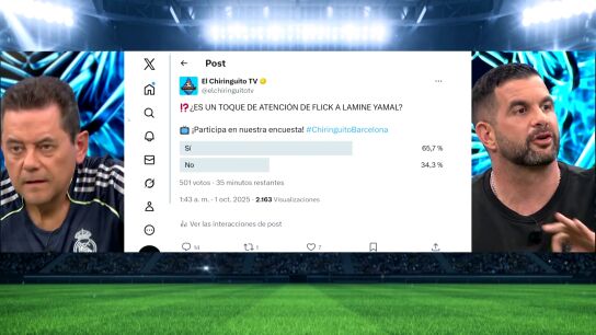 "Lamine est&aacute; contento y de acuerdo con Flick"