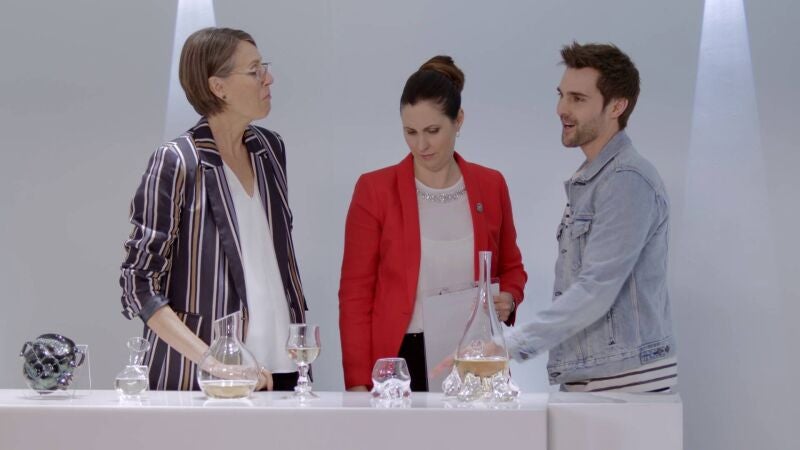 Una copa y un decantador: la nueva creación de los sopladores 