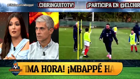 María Trisac: "Se esta siendo injusto con Mbappé" División de opiniones en El Chiringuito con la posibilidad de Mbappé de jugar mañana. María Trisac: "Se esta siendo injusto con Mbappé" División de opiniones en El Chiringuito con la posibilidad de Mbappé de jugar mañana.