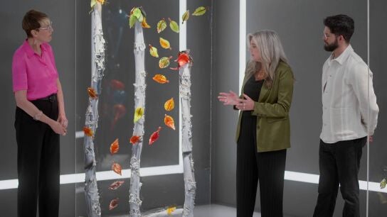 Soplado a fuego - La naturaleza inspira las obras de los sopladores: 