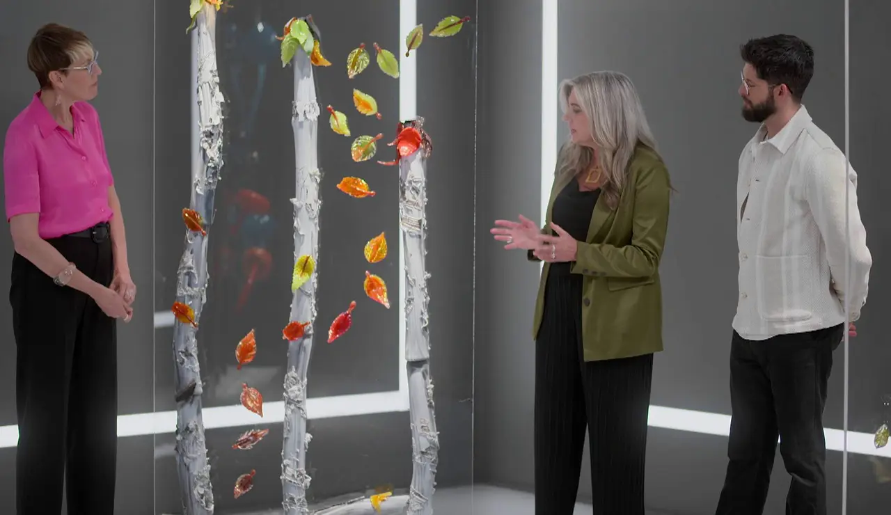 Soplado a fuego - La naturaleza inspira las obras de los sopladores: