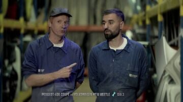 Top mecanic - Los cuatro mecánicos intentan arrancar sus motores a mitad de la semana