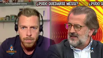 El cara a cara culé más caliente en El Chiringuito El cara a cara culé más caliente en El Chiringuito