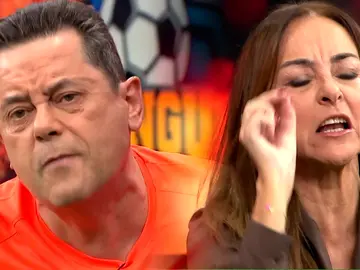 Brutal cara a cara entre Carme Barceló y Tomás Roncero Brutal cara a cara entre Carme Barceló y Tomás Roncero
