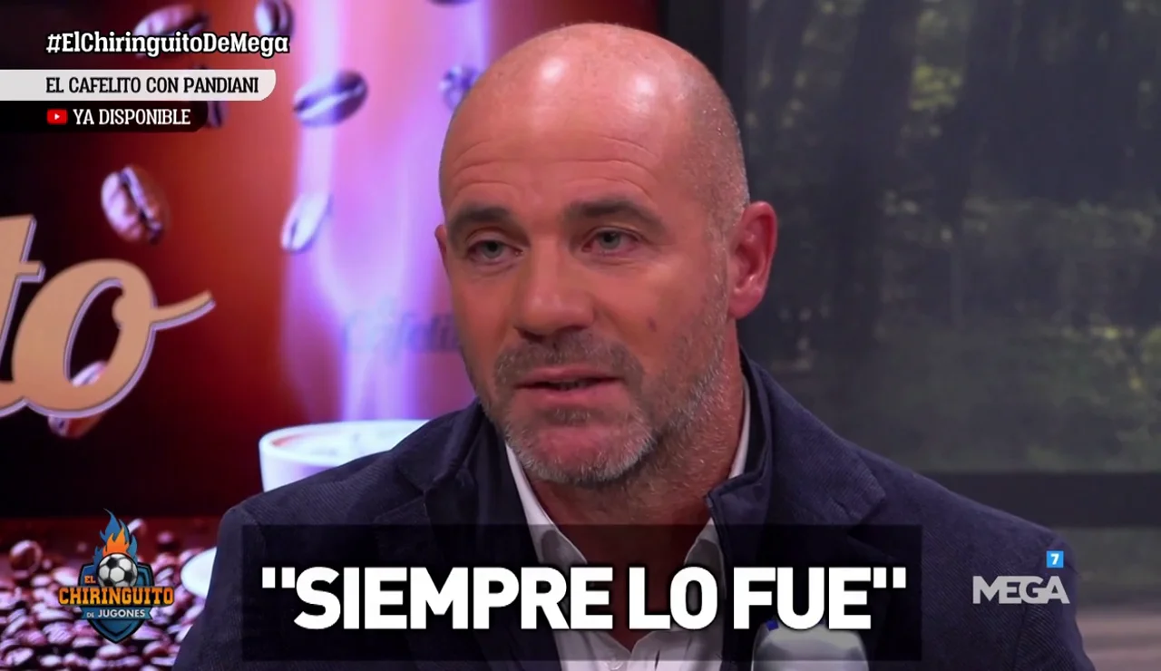 Walter Pandiani se rinde a Mourinho