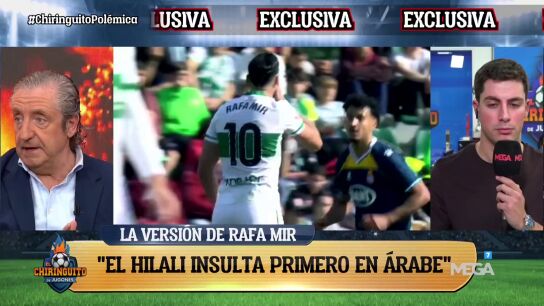 &Aacute;lex Silvestre: "Rafa Mir dice que no le llama nada racista a El Hilali"