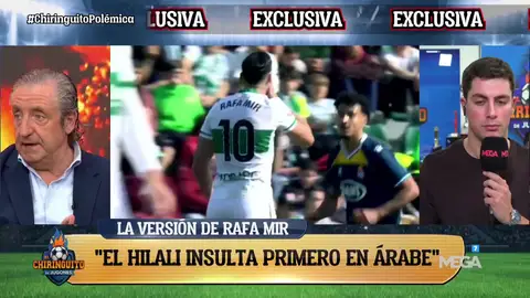 Álex Silvestre: "Rafa Mir dice que no le llama nada racista a El Hilali" Álex Silvestre: "Rafa Mir dice que no le llama nada racista a El Hilali"