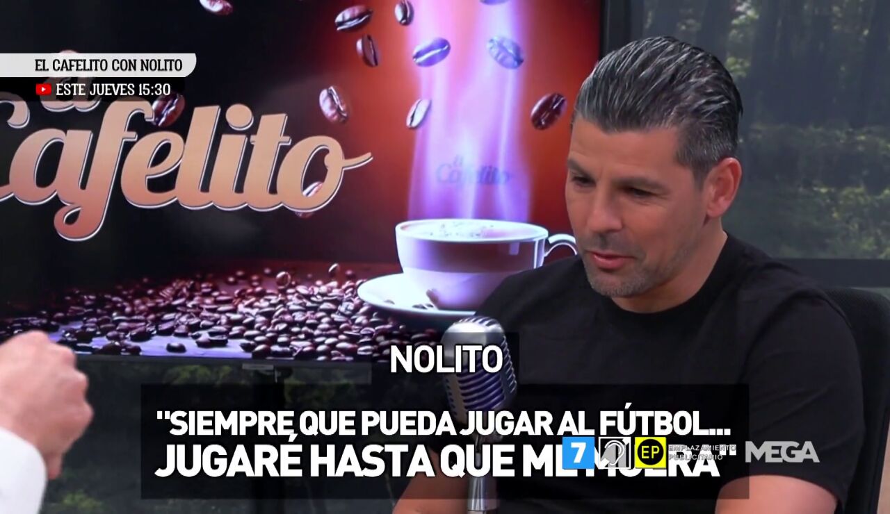 Manuel Agudo &lsquo;Nolito&rsquo;, este jueves en 'El Cafelito de Josep Pedrerol'