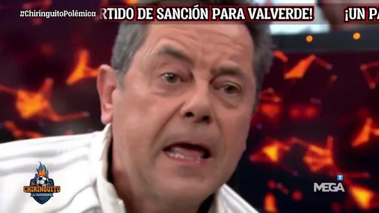 Tremendo enfado de Roncero en El Chiringuito Tremendo enfado de Roncero en El Chiringuito