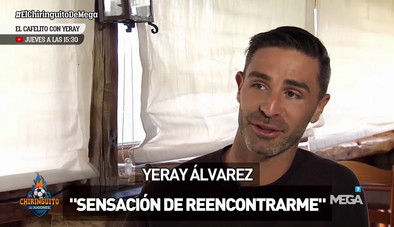 Yeray Álvarez, este jueves en 'El Cafelito de Josep Pedrerol'