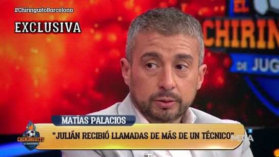 Mat&iacute;as: "Juli&aacute;n Alvarez ha hablado con..."