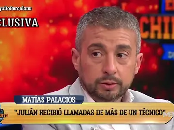 Matías: "Julián Alvarez ha hablado con..." Matías: "Julián Alvarez ha hablado con..."
