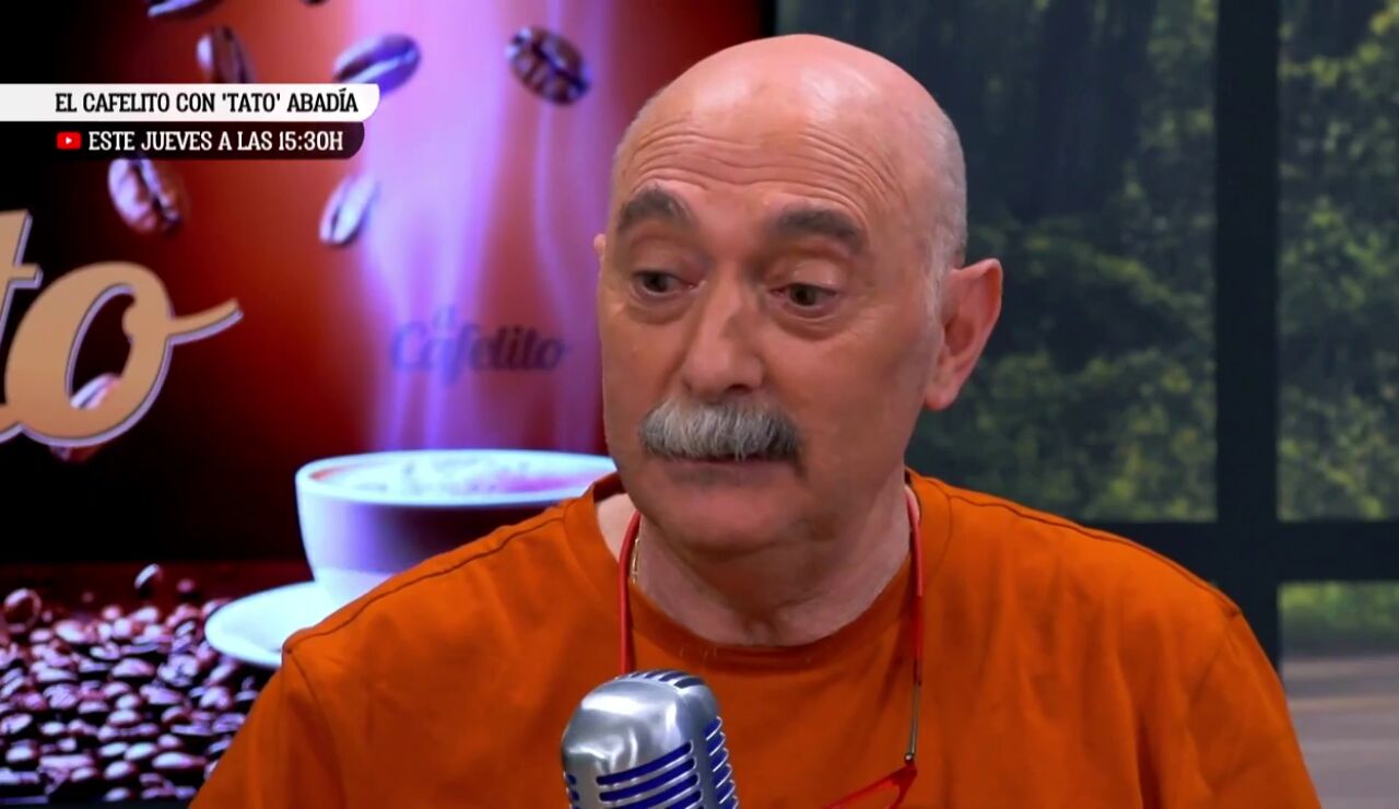 'Tato' Abad&iacute;a, este jueves en 'El Cafelito de Josep Pedrerol'