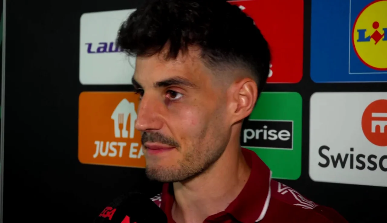 Óscar Valentín: "Perdí visión y noté que se me subía una bola tras el golpe"
