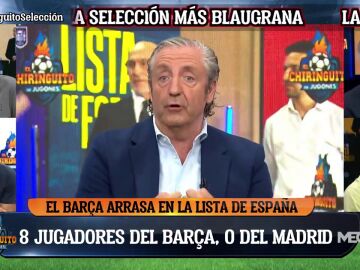 Josep Pedrerol: "Espero que mi equipo, el Bar&ccedil;a, cuide la cantera... pero no mire el DNI"