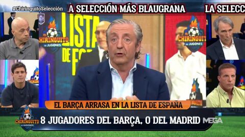Josep Pedrerol: "Espero que mi equipo, el Bar&ccedil;a, cuide la cantera... pero no mire el DNI"