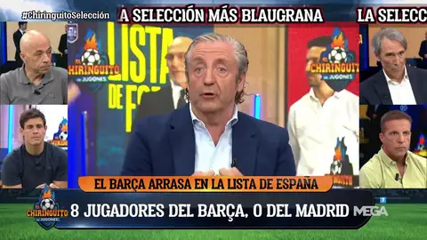 Josep Pedrerol: "Espero que mi equipo, el Barça, cuide la cantera... pero no mire el DNI" Josep Pedrerol: "Espero que mi equipo, el Barça, cuide la cantera... pero no mire el DNI"