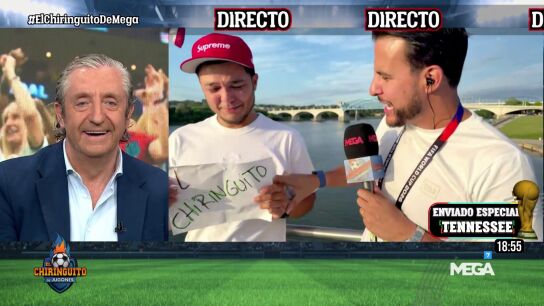 Alexander y sus l&aacute;grimas de ilusi&oacute;n por ver El Chiringuito con Juanfe Sanz desde Tennesse