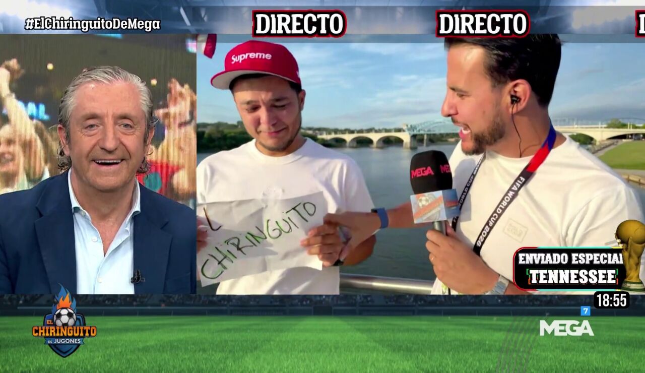 Alexander y sus l&aacute;grimas de ilusi&oacute;n por ver El Chiringuito con Juanfe Sanz desde Tennesse