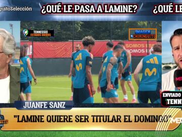 Juanfe Sanz desvela qu&eacute; le ocurre a Lamine