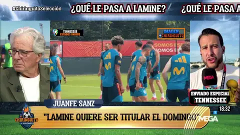 Juanfe Sanz desvela qué le ocurre a Lamine Juanfe Sanz desvela qué le ocurre a Lamine