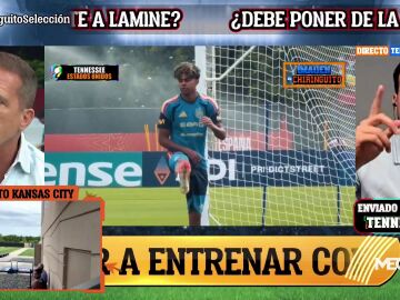 Juanfe Sanz: "Lamine creo que ser&aacute; titular el domingo"
