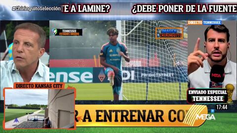 Juanfe Sanz: "Lamine creo que ser&aacute; titular el domingo"