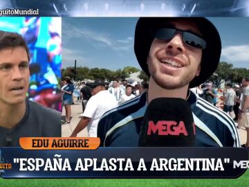 Edu Aguirre: "Espa&ntilde;a arrasa a Argentina"