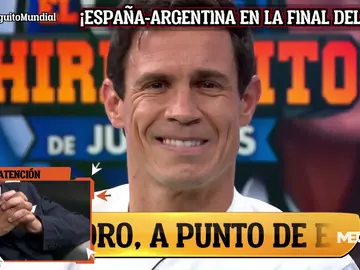 "Enhorabuena, nos vemos el domingo" "Enhorabuena, nos vemos el domingo"