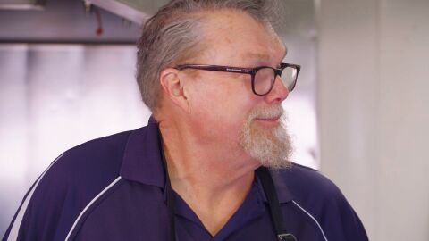 El nuevo descubrimiento de Noah Cappe: hamburguesa entre churros