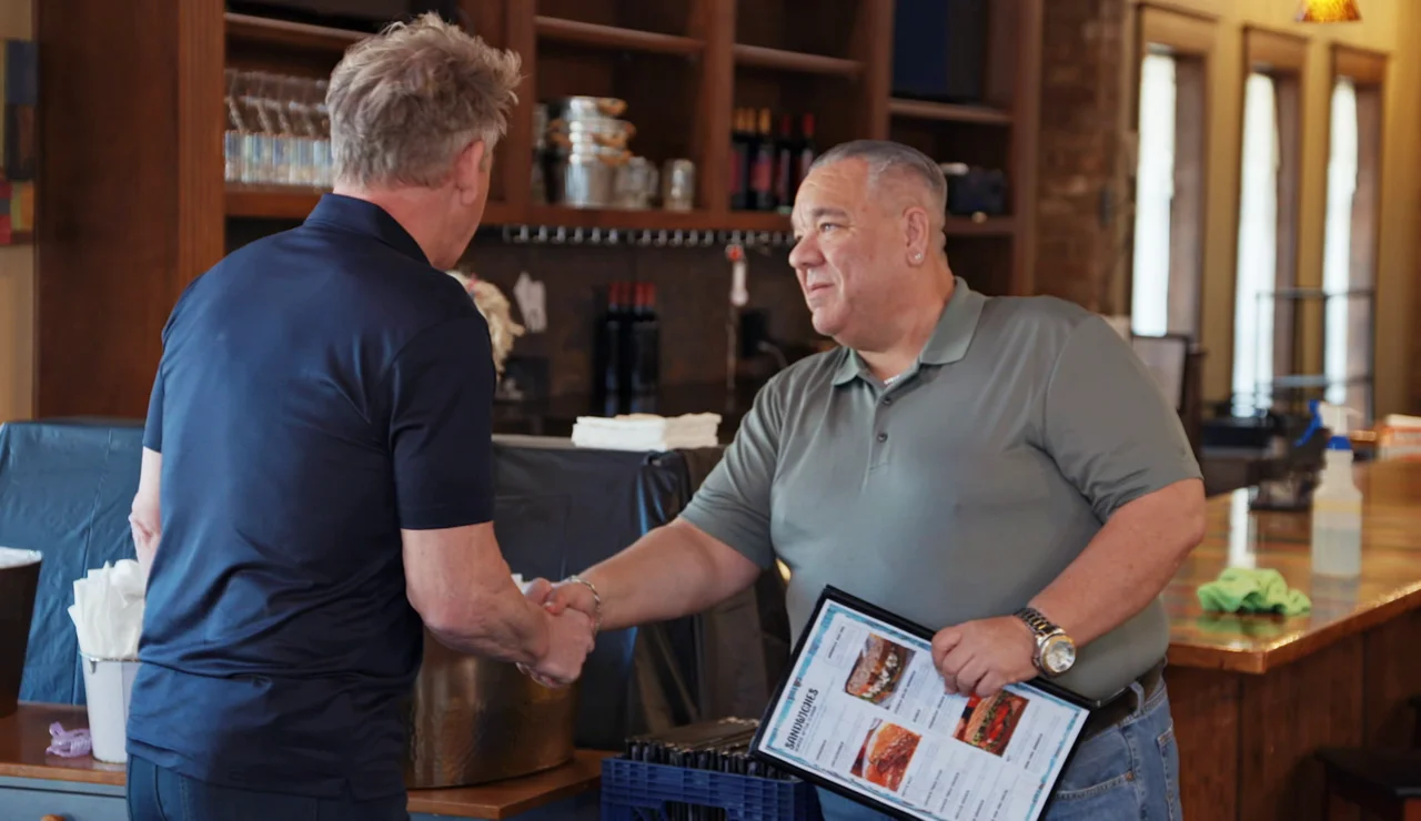 Chris es el claro ejemplo de lo difícil que es compaginar la vida familiar y el restaurante.