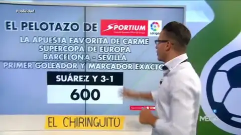 Juanfe Sanz y Sportium Juanfe Sanz y Sportium