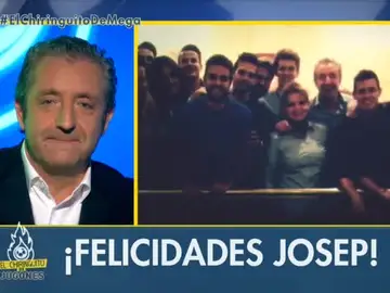 Josep Pedrerol felicitación Josep Pedrerol felicitación