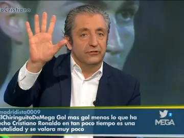 Josep Pedrerol en El Chiringuito Josep Pedrerol en El Chiringuito