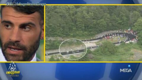 &Oacute;scar Pereiro recuerda su grave ca&iacute;da en Col de Agnello.