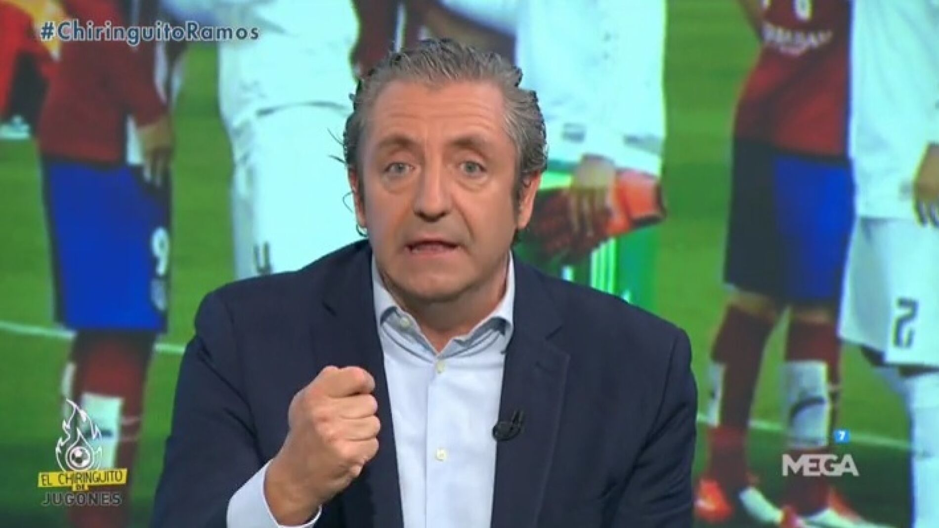 Josep Pedrerol en El Chiringuito De Mega