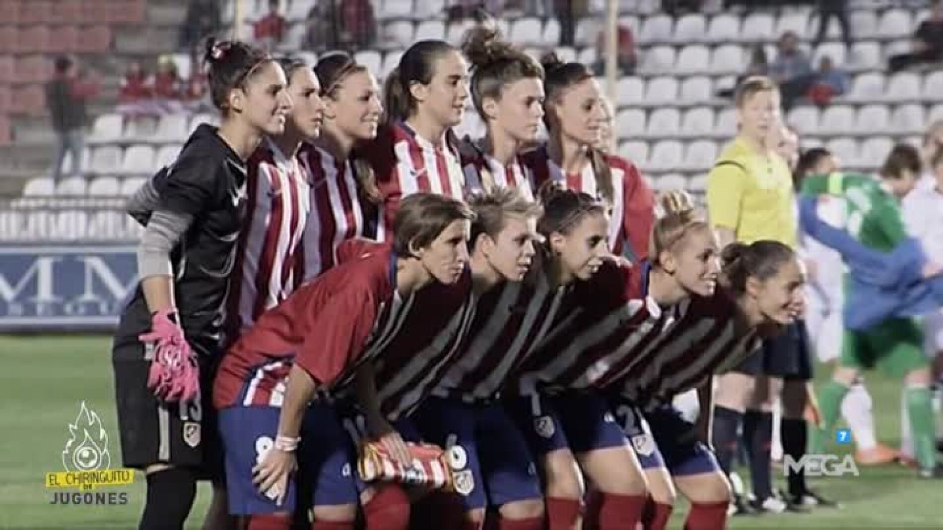 El Atleti F&eacute;minas hace historia al jugar su primer partido de Champions League.