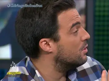 Nacho Peña, en 'El Chiringuito de Mega' Nacho Peña, en 'El Chiringuito de Mega'