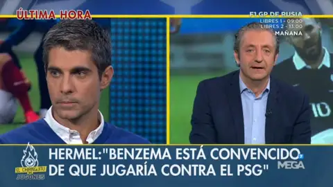 José Luis Sánchez y Josep Pedrerol José Luis Sánchez y Josep Pedrerol