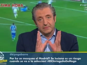 Josep Pedrerol en El Chiringuito De Jugones Josep Pedrerol en El Chiringuito De Jugones