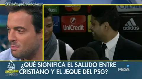 Nasser Al-Khelaifi y Cristiano Ronaldo Nasser Al-Khelaifi y Cristiano Ronaldo